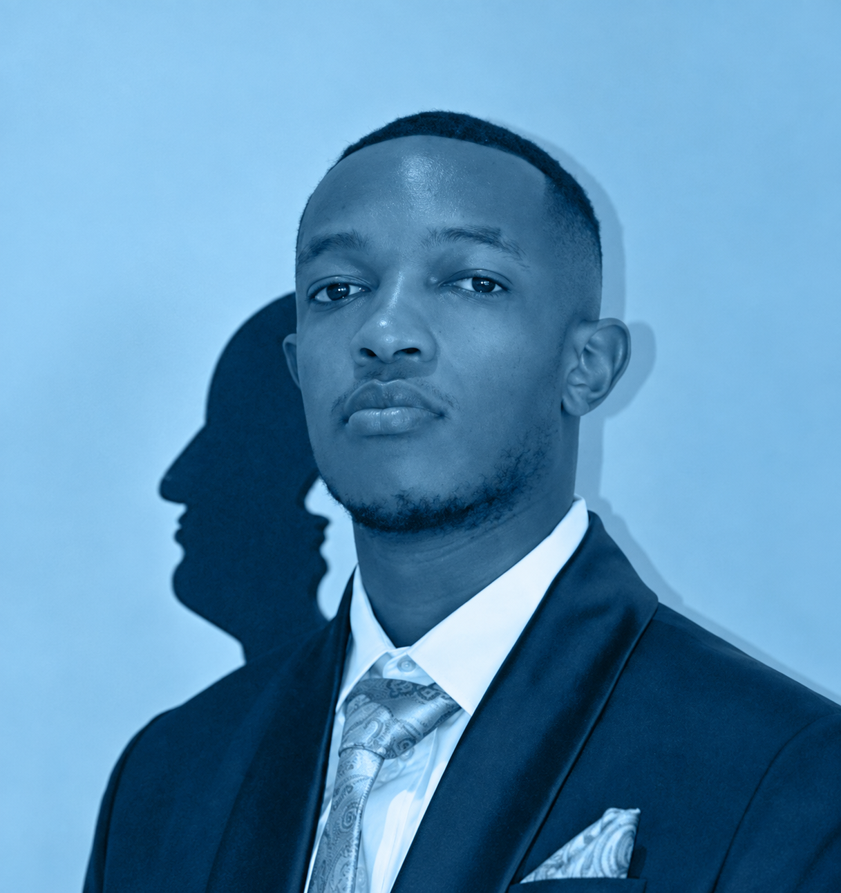Thato Hlanyane in a suit